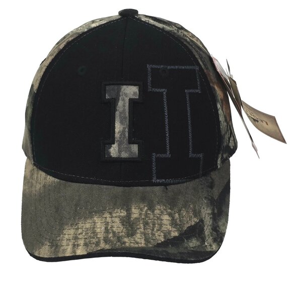 University of Indiana Hoosiers Hat - Mossy Oak Camo Outdoor Hunting Cap NCAA NEW - Picture 2 of 7